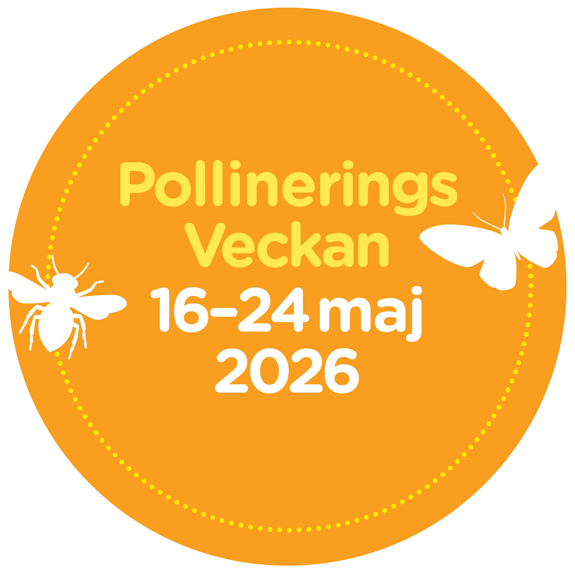 Pollineringsveckan 16–24 maj 2026