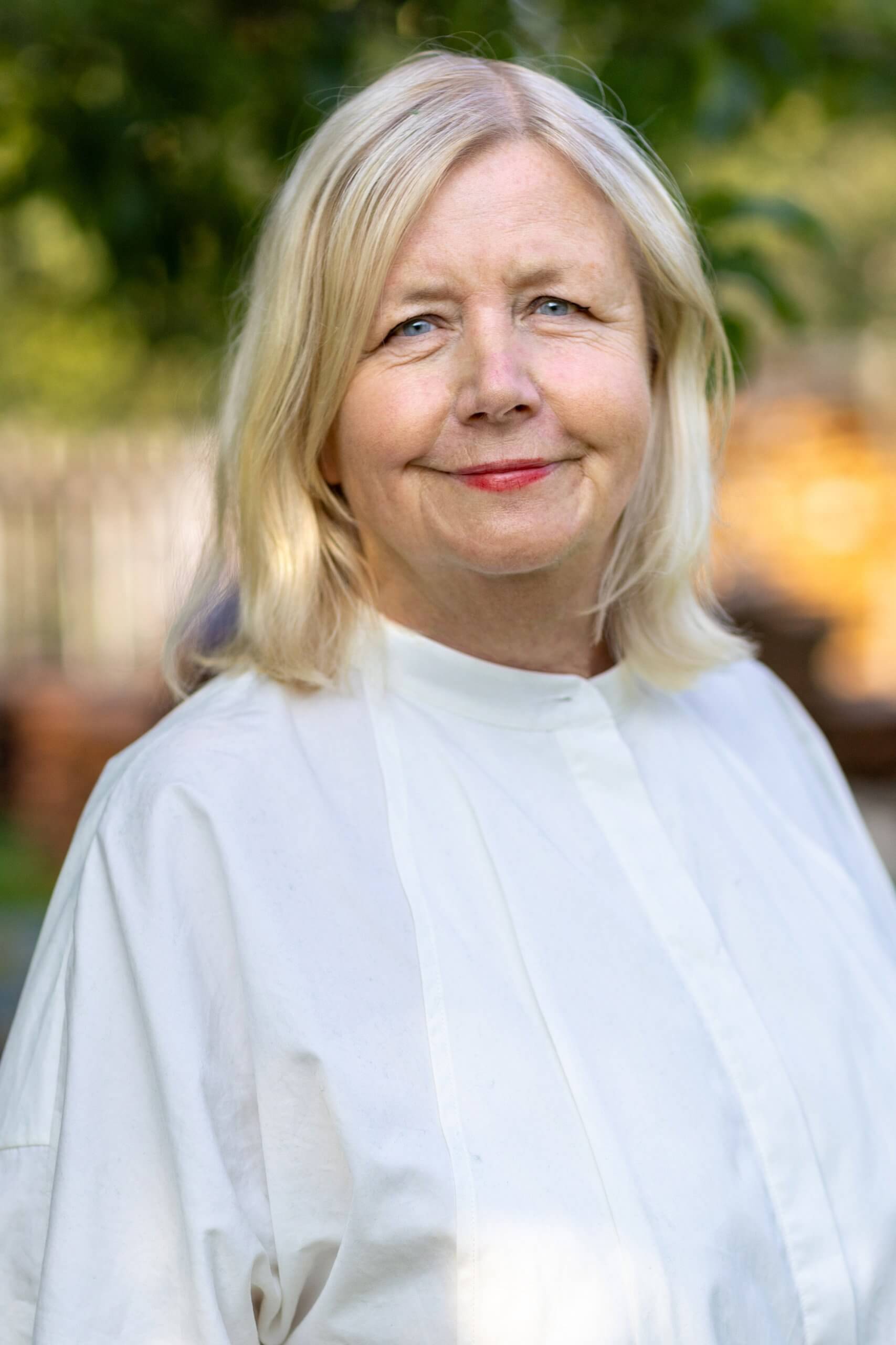 Carin Granlund, projektledare för Pollinera Sverige. Foto: Lena Granefelt.