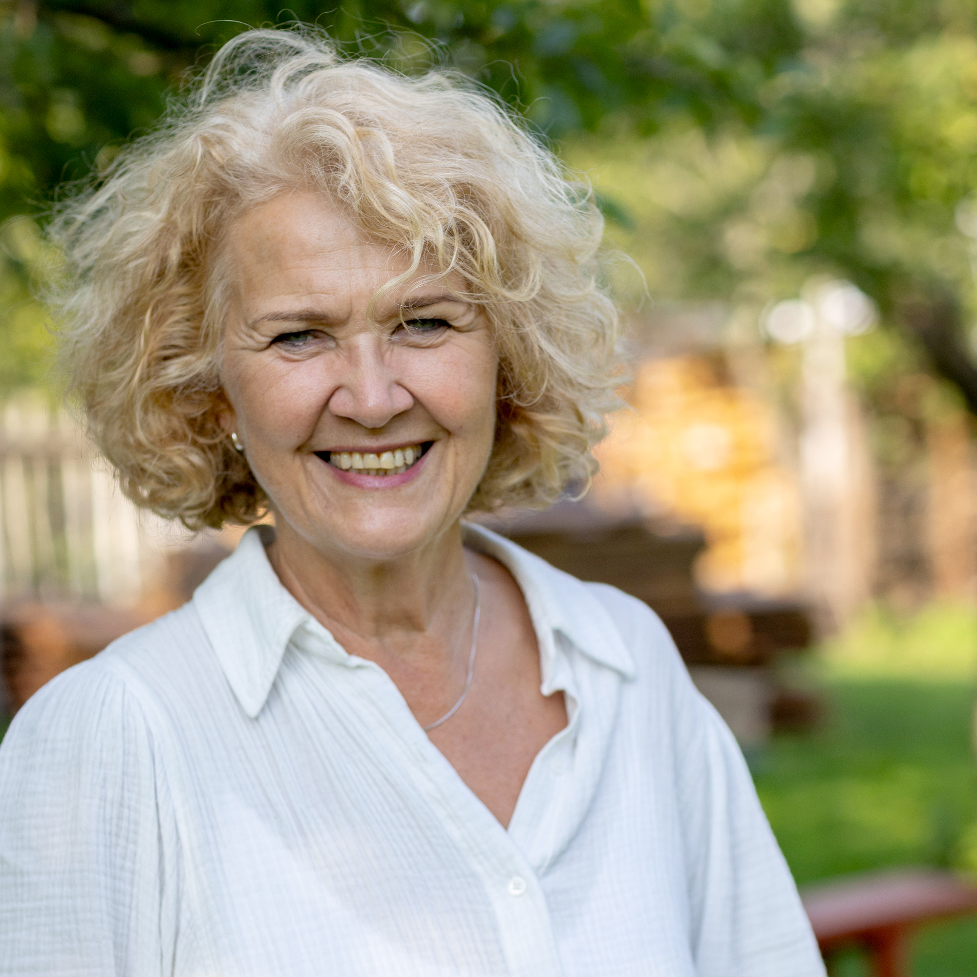 Anna Lind Lewin, grundare och kreativt ansvarig Pollinera Sverige.